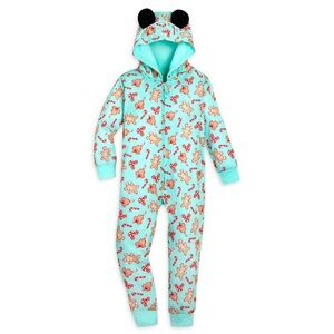 Disney Onesie Pajamas For Kids - Mickey Holiday Treats